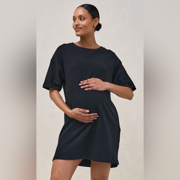 Bae The Label black nursing tee dress - Picture 1 of 5
